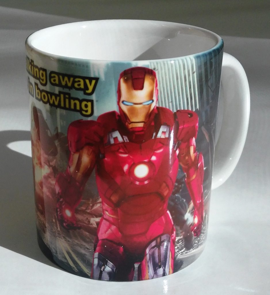 Iron Man coffee mug