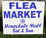 Flea market Event Lawn Sign