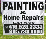 Painting & Home repair Lawn Sign