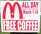 McDonalds Promotion Event