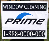 Window Cleaning Yard Sign