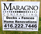 Home Renovation Yard Sign