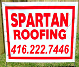 Roofing Yard Sign