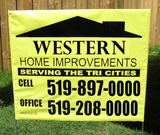 Home Improvements Lawn Signs