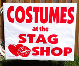 Costumes Lawn Signs